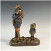 Image 5 : 2pc Andrew Hull Stoneware Grotesque Bird Bookends, Signed