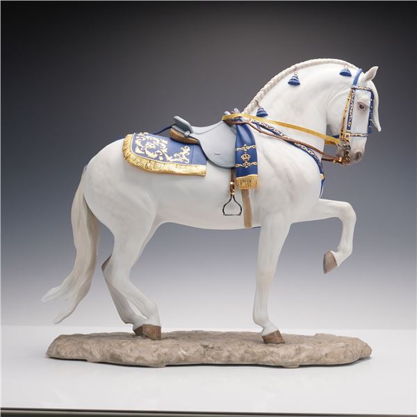 Lladro Porcelain Sculpture, Spanish Pure Breed Horse 1002007