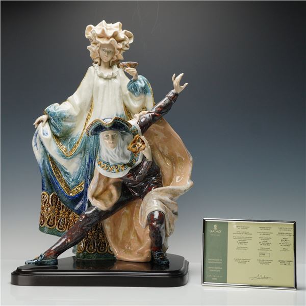 Lladro Porcelain Figurine, Venetian Carnival 1001816