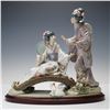 Image 1 : Lladro Porcelain Figurine, Springtime in Japan 01001445 + Base
