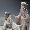 Image 3 : Lladro Porcelain Figurine, Springtime in Japan 01001445 + Base