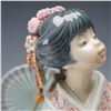 Image 5 : Lladro Porcelain Figurine, Springtime in Japan 01001445 + Base