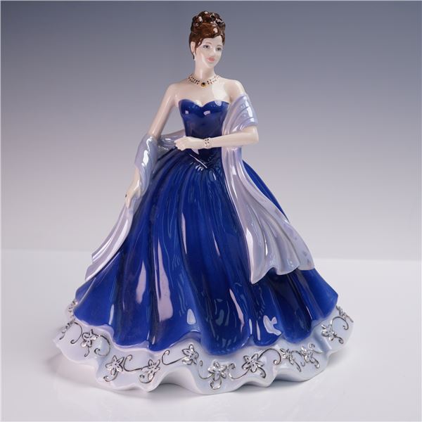 Coalport Figurine Sapphire Gem Collection 2004
