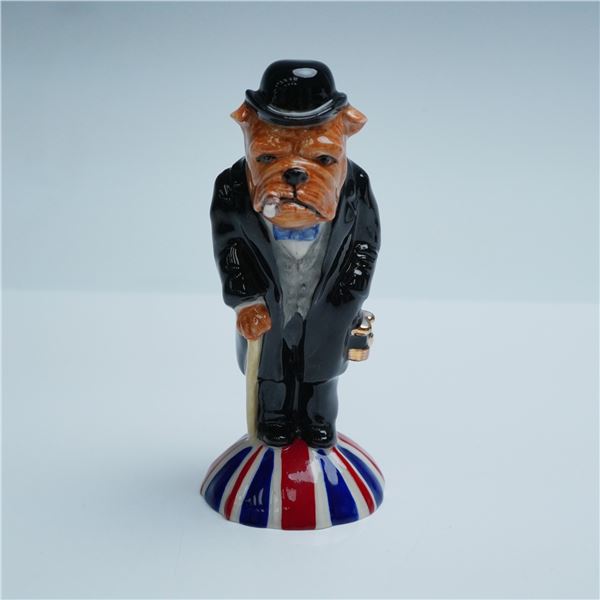 Peggy Davies Ceramics Figurine, Winston Churchill BD005