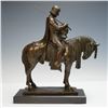 Image 2 : Bronze Sculpture Knight on Horseback, Signed