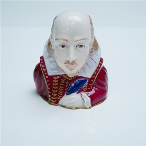 Royal Worcester Figural Candle Snuffer, William Shakespeare
