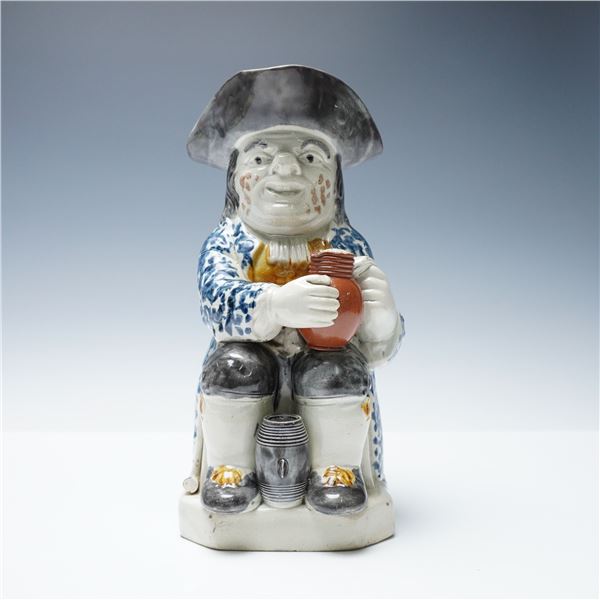 English Pearlware Toby Jug