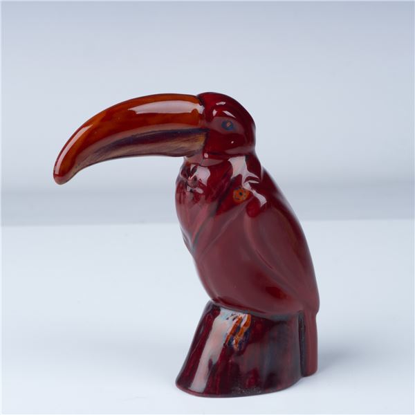 Royal Doulton Experimental Flambe Figurine, Toucan HN208