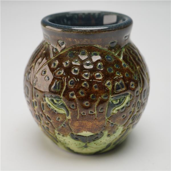 Dennis Chinaworks Pottery by Sally Tuffin Mini Ocelot Vase