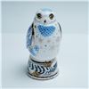 Image 1 : Royal Worcester Porcelain Candle Snuffer, Snowy Owl