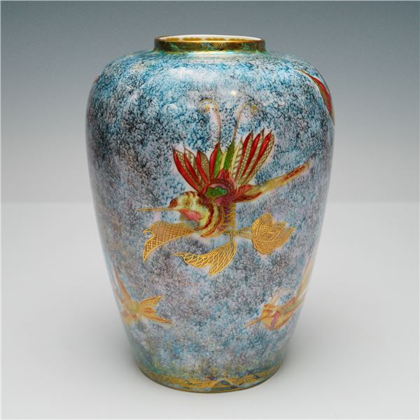 Wedgwood Fairyland Lustre Vase, Humming Birds Z5088