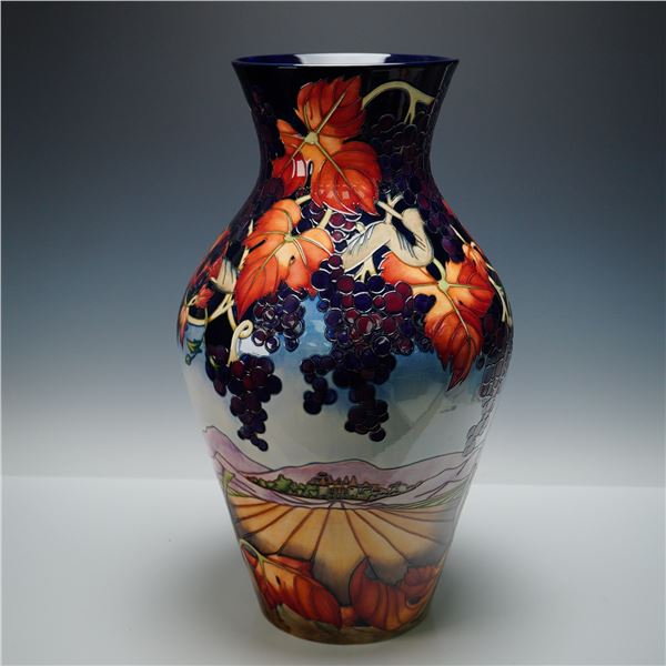 Moorcroft Pottery by Emma Bossons Prestige Vase, Montagnac