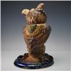 Image 3 : Burslem Pottery Andrew Hull Grotesque Jar, Major Wise Old Owl
