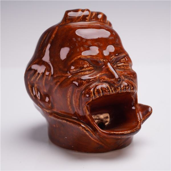 Doulton Lambeth Stoneware Lloyd George Stamp Damper