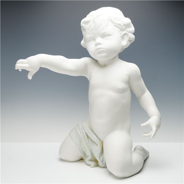 Lladro Porcelain Sculpture, Discovering The World 01008755, Signed