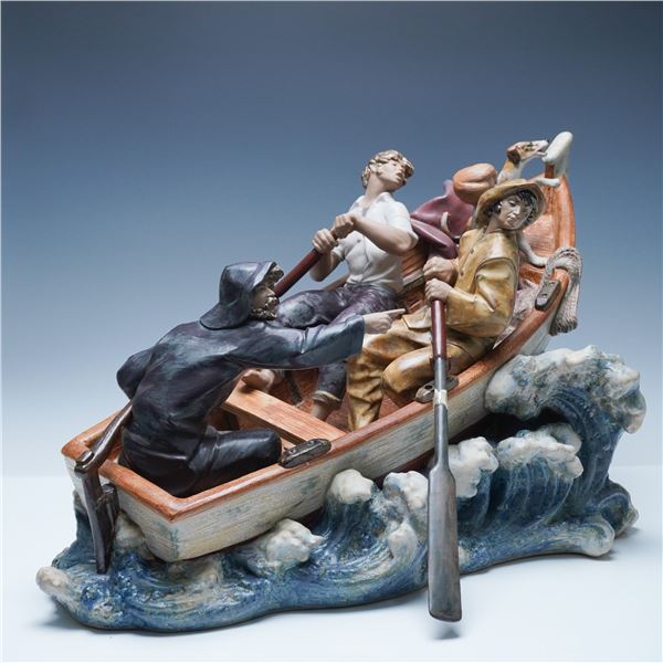 Lladro Gres Sculpture, The Rescue 01013504