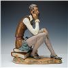 Image 1 : Lladro Porcelain Sculpture, Don Quixote Dreaming 01012084