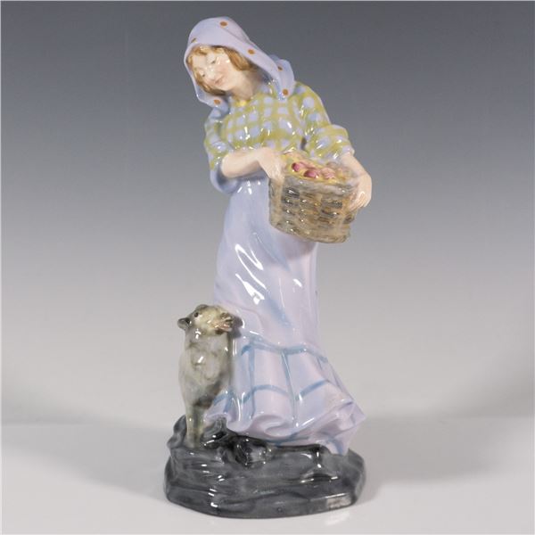 Rare Royal Doulton Porcelain Figurine, Fruit Gathering HN476