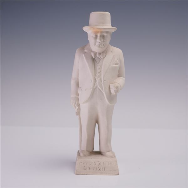 Ceramic Standing Winston Churchill Figurine