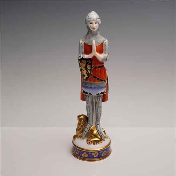 Royal Doulton Age of Chivalry Figurine, Sir Edward HN2370, Signed