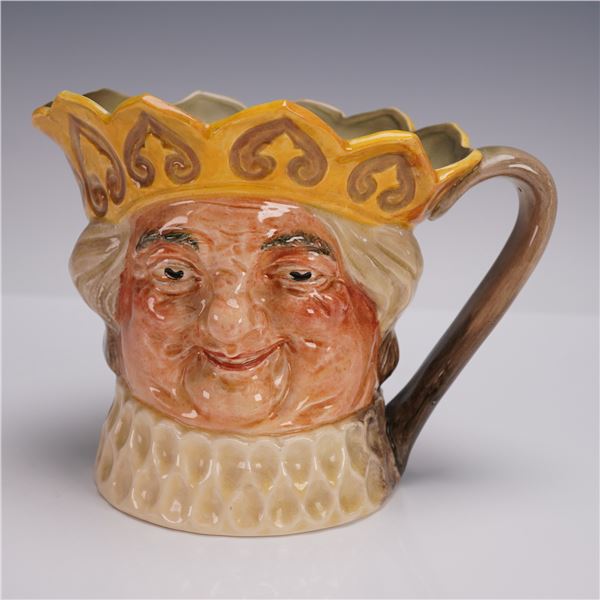 Royal Doulton Character Jug, Old King Cole, Yellow Crown D6036