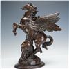 Image 2 : Bronze Statue of Perseus and Pegasus