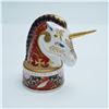 Image 1 : Royal Worcester Commemorative Candle Snuffer, Unicorn