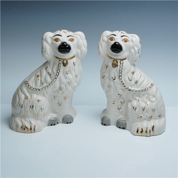 Pair of Beswick Wally Dog Figurines, 1378-3 King Charles Spaniel