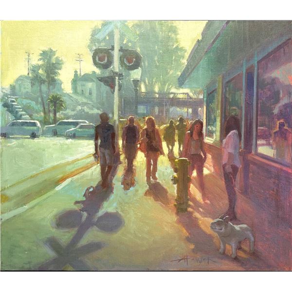 Waiting to Cruise in Santa Cruz by Anette Power