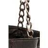 Image 5 : Chanel Black Caviar Leather CC Chain Tote Bag