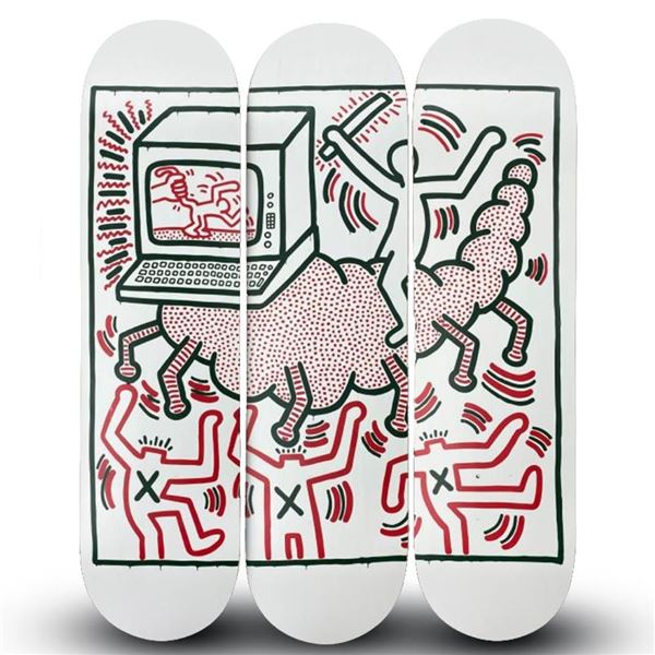 Centipede by Keith Haring (1958-1990)
