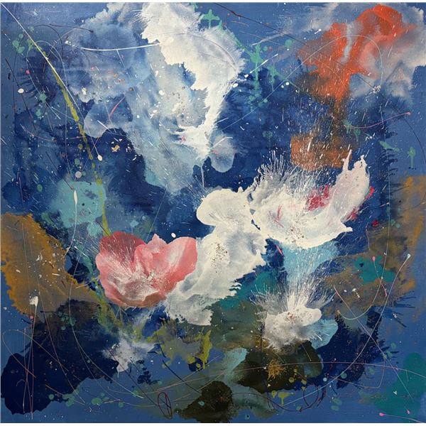 Blush Amidst the Blue by Azarin