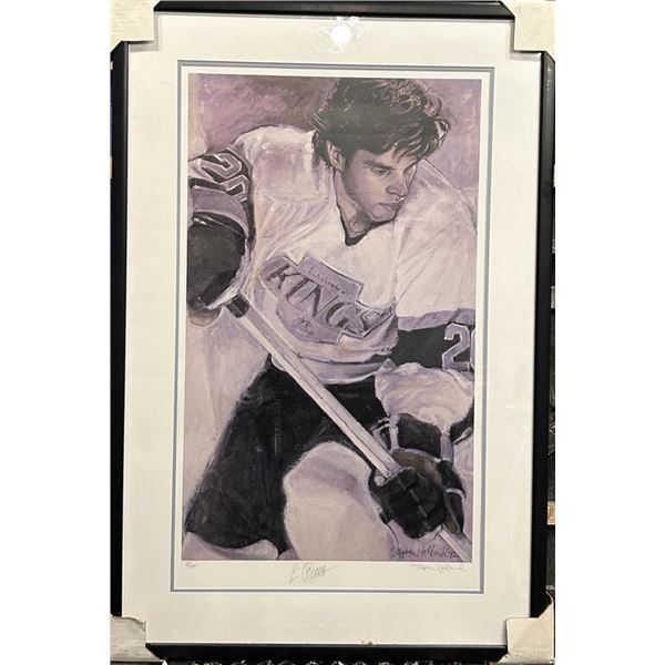 Luc Robitaille NFL Rookie by Stephen Holland