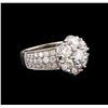 14KT White Gold 2.42 ctw Diamond Ring
