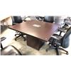 Image 1 : DARKWOOD 4' X 4' FT. SQUARE MEETING TABLE