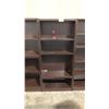 Image 1 : DARKWOOD 6' FT. HEIGHT BOOKCASE (S1)