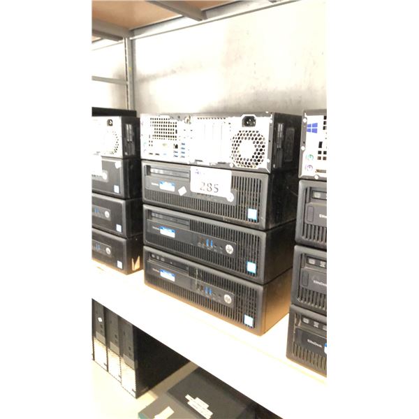 8 ELITE DESK DESKTOP COMPUTERS WIPED
