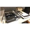 Image 2 : SHELF LOT INCL 5 OPTIPLEX 5070 I5 DESKTOP COMPUTERS (NO HDD) AVIGILON SECURITY DOME CAMERAS,