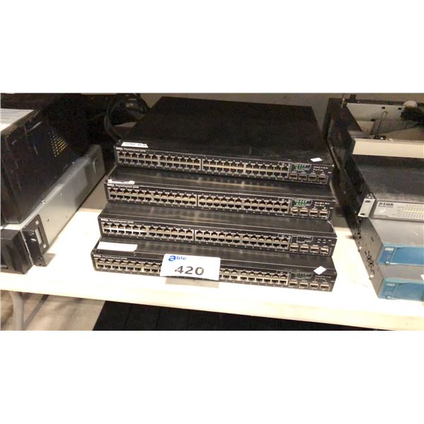 4 DELL POWER CONNECT 6248