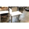 Image 1 : WHITE STATIONARY STUDY DESK 24" X 35"
