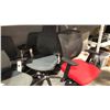 Image 2 : 8 ASSORTED OFFICE CHAIRS, DIFFERENT COLORS W/ CONDITION ISSUES-MUST TAKE ALL