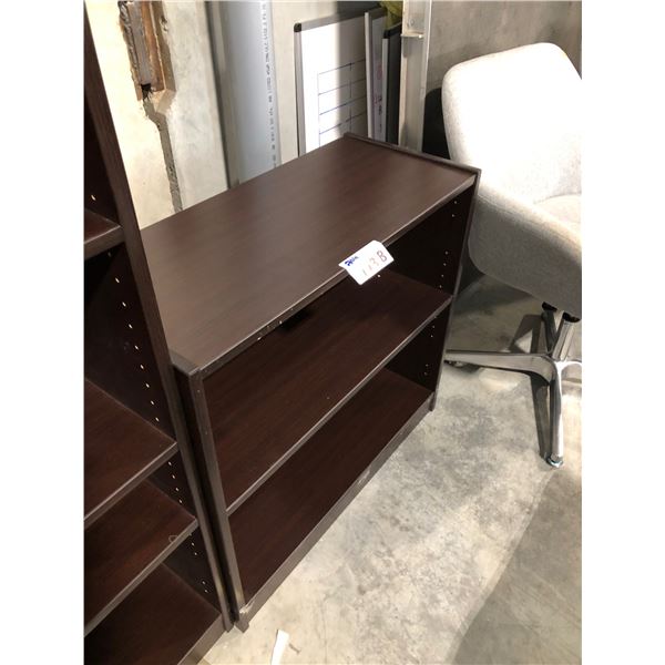 DARKWOOD 29" IN HEIGHT BOOKCASE