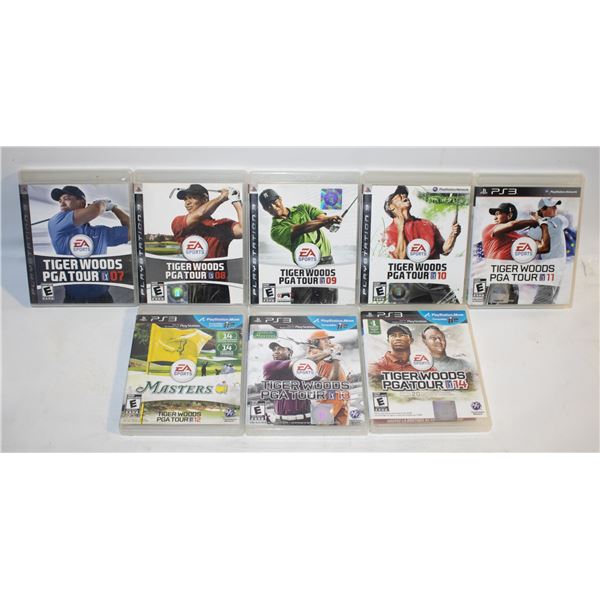 SERIES OF TIGER WOODS PGA TOUR 2007-1014 PS3