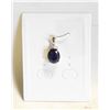 Image 1 : #128-NATURAL HEATED BLUE SAPPHIRE PENDANT