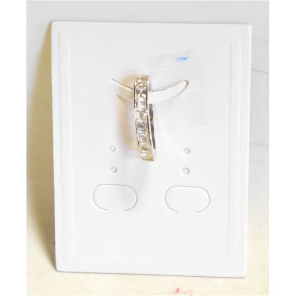 #149- NATURAL WHITE TOPAZ PENDANT