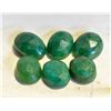 Image 1 : #24-NATURAL GREEN EMERALD STONES 43.0CT