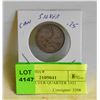 Image 1 : CANADA SILVER QUARTER 1951