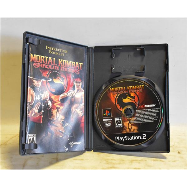 MORTAL KOMBAT SHAOLIN MONKS PS2 GAME