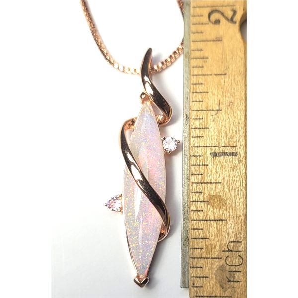 7) ROSE GOLD COLOR AND PALE PINK LAB