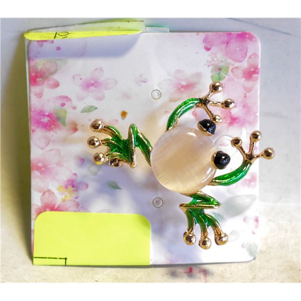 FROG BROOCH